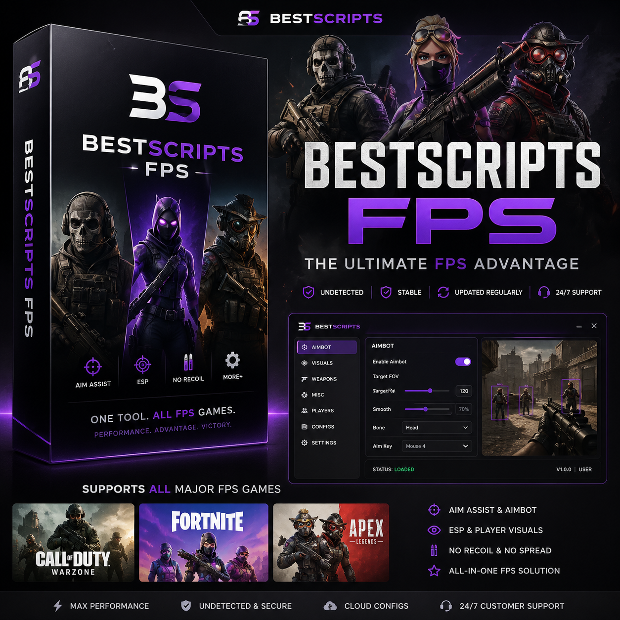 BEST SCRIPTS FPS🎯(month access)